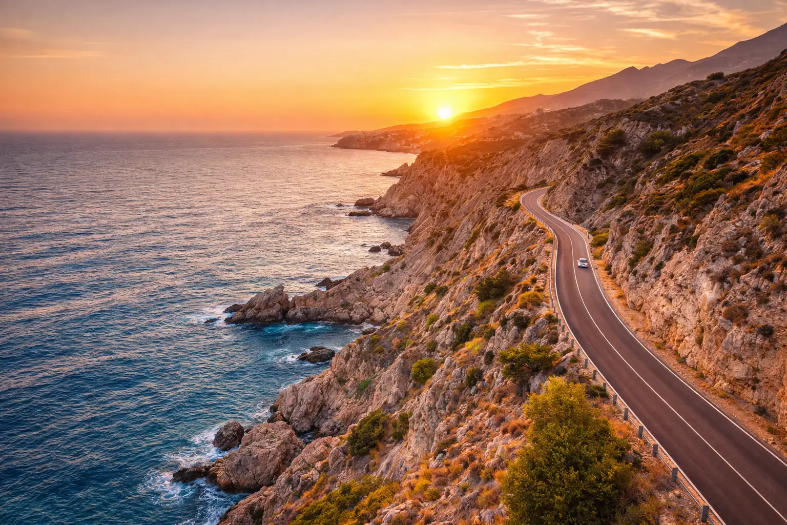 Küstenstraße Malaga