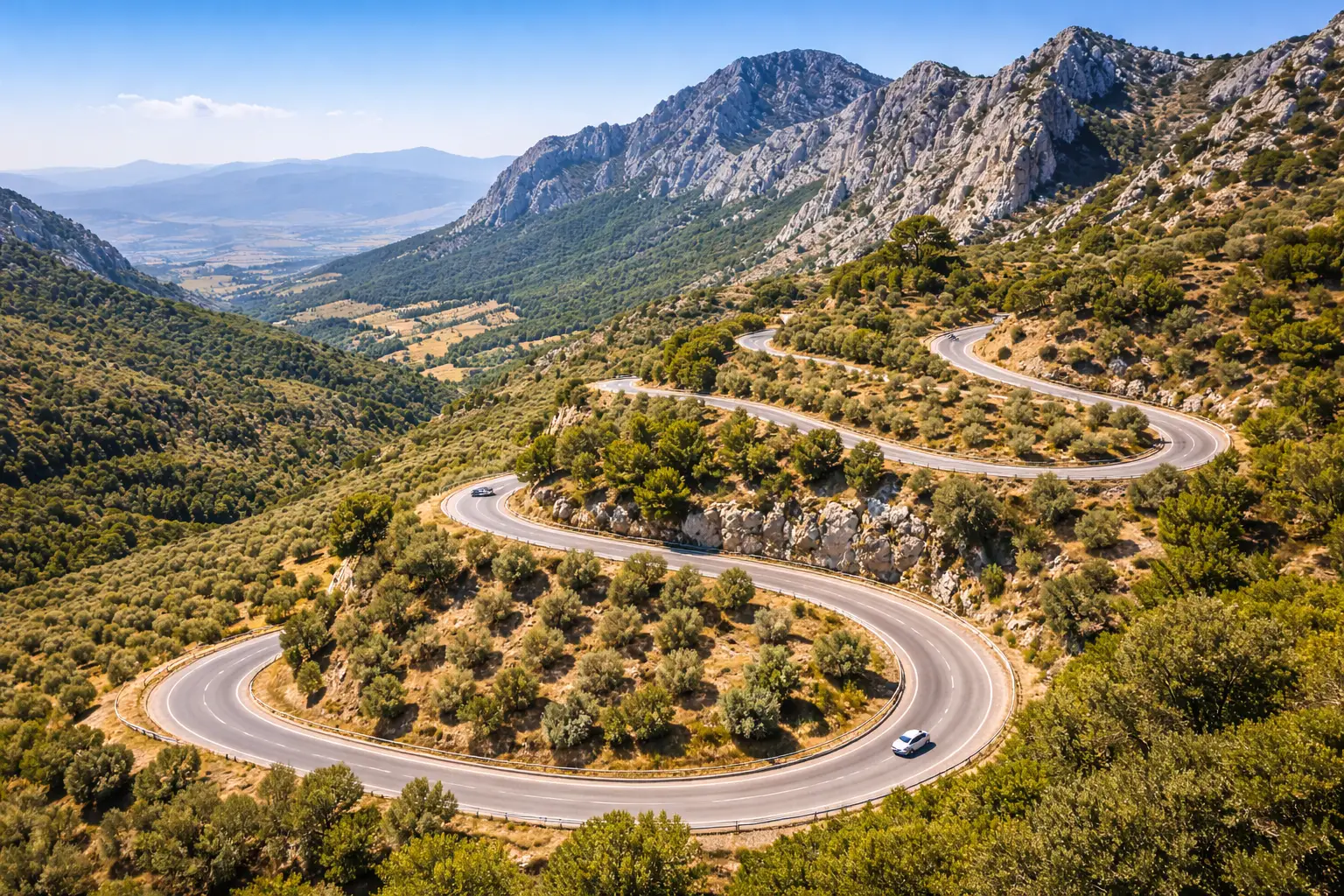 Bergstraße Andalusien